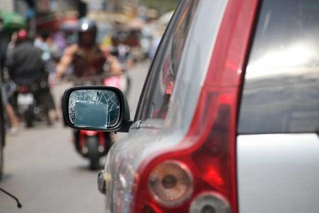Replacing a broken motorcycle mirror